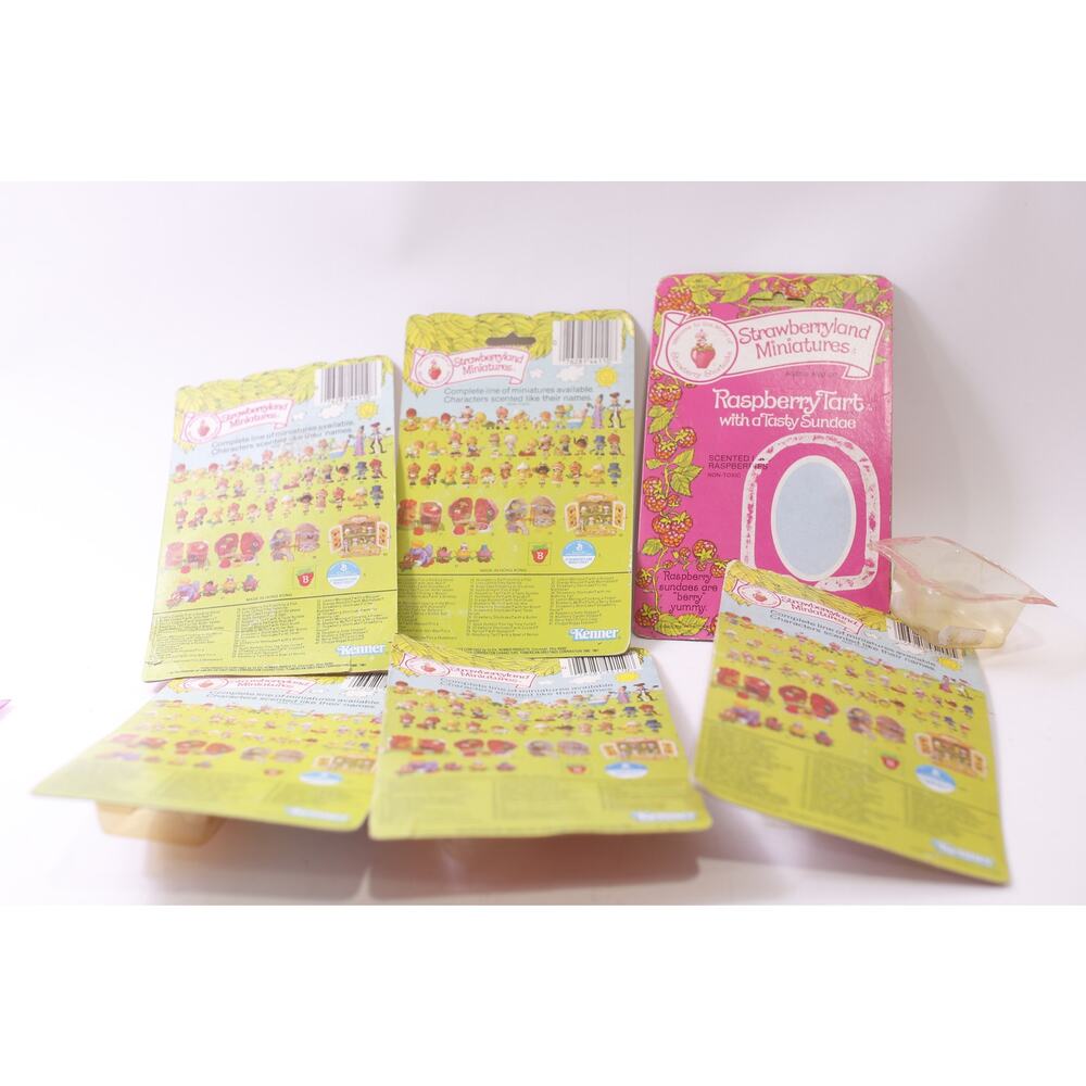 Strawberry Shortcake, Strawberryland Miniatures Package, Kenner ~ 250729-WH 1339